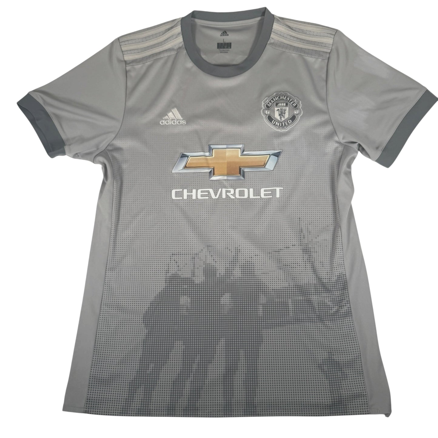 POGBA 6 Manchester United 2017/2018 Third Football Shirt Large