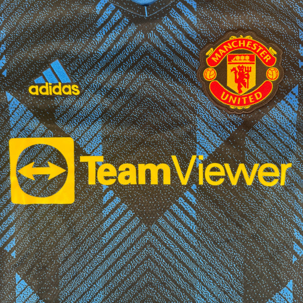 Manchester United 2021/2022 Third Football Shirt Small
