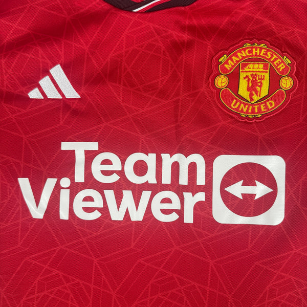 Manchester United 2023/2024 Home Football Shirt Medium