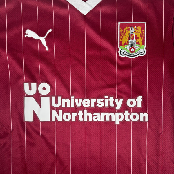 Northampton Town 2023/2024 Home Football Shirt Medium
