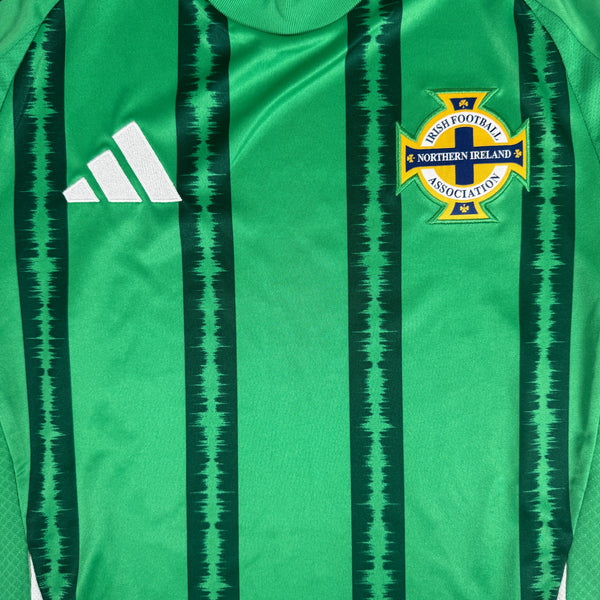 Northern Ireland 2024/2025 Home Football Shirt Small