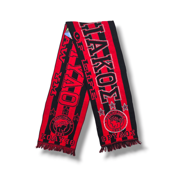 Olympiakos Vintage Football Scarf