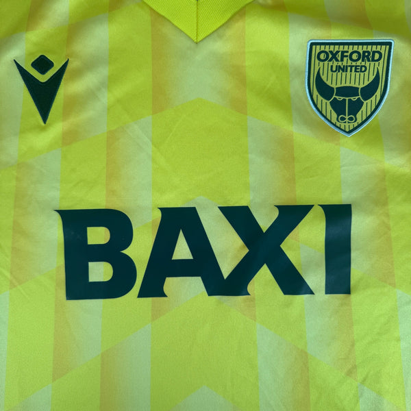 Oxford United 2024/2025 Home Football Shirt 3XL