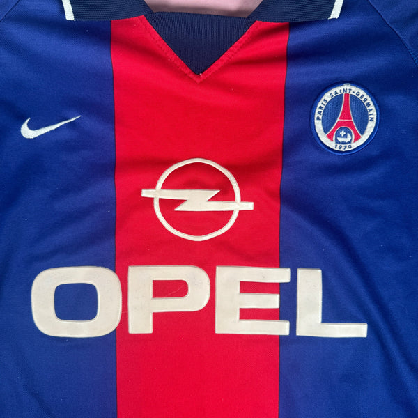 PSG Paris Saint-Germain 2000/2001 Home Football Shirt XL