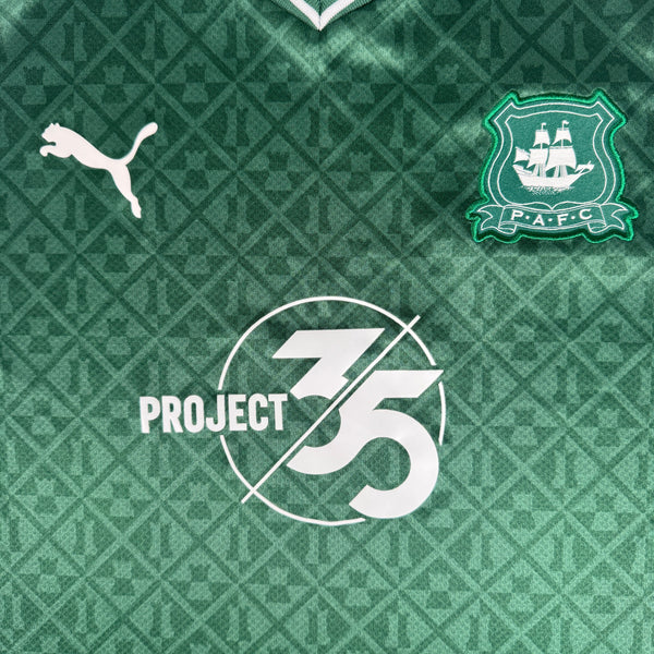 Plymouth Argyle 2022/2023 Home Football Shirt XL