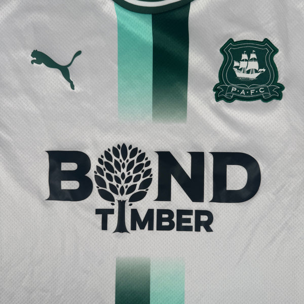 Plymouth Argyle 2023/2024 Away Football Shirt Large