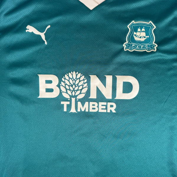 GREEN ARMY 12 Plymouth Argyle 2023/2024 Home Football Shirt 4XL
