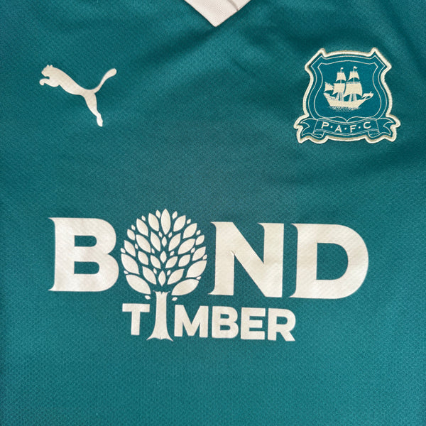 Plymouth Argyle 2023/2024 Home Football Shirt Small