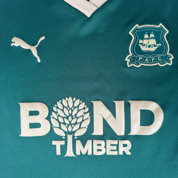 Plymouth Argyle 2023/2024 Home Football Shirt Small