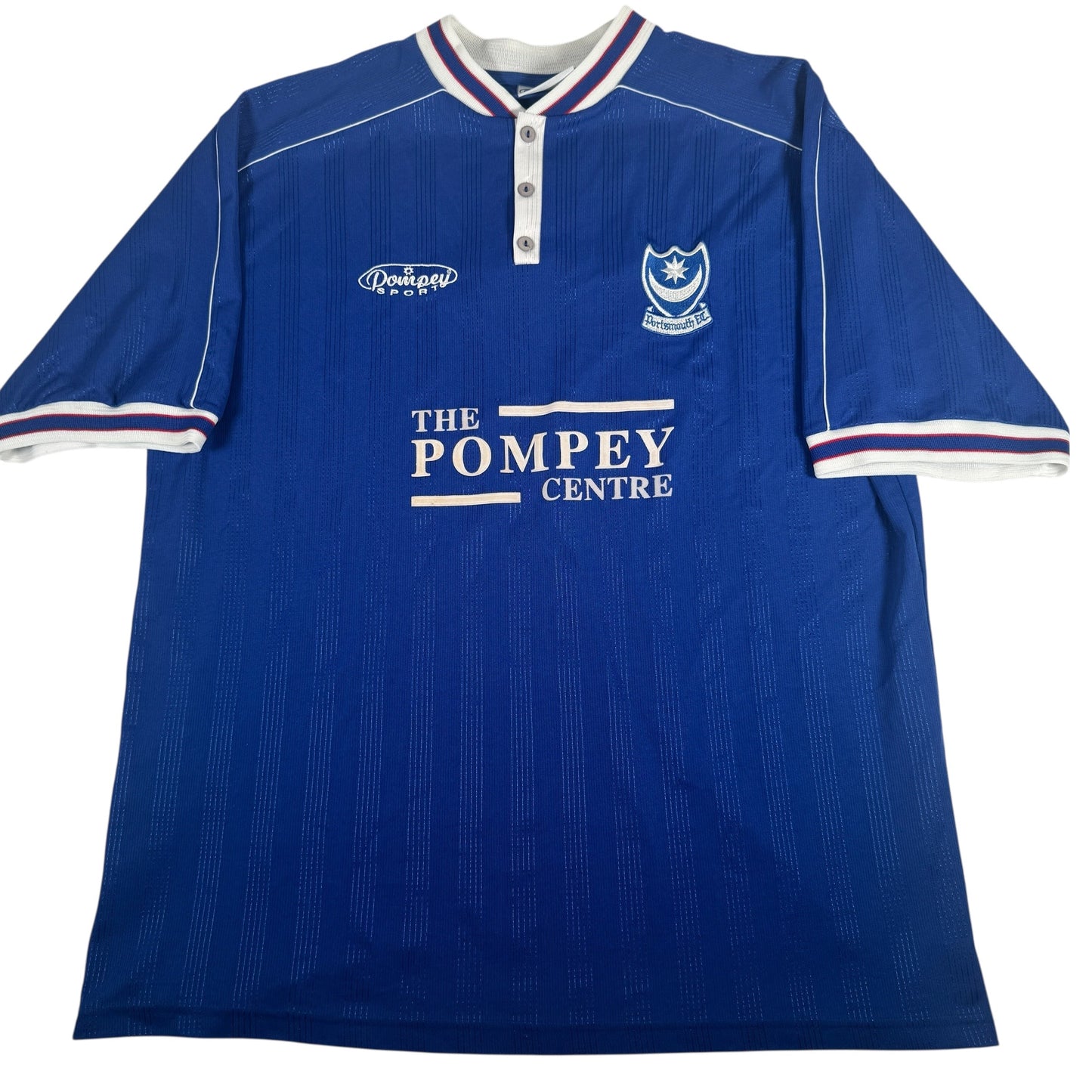 Portsmouth 1999/2000 Home Football Shirt Large