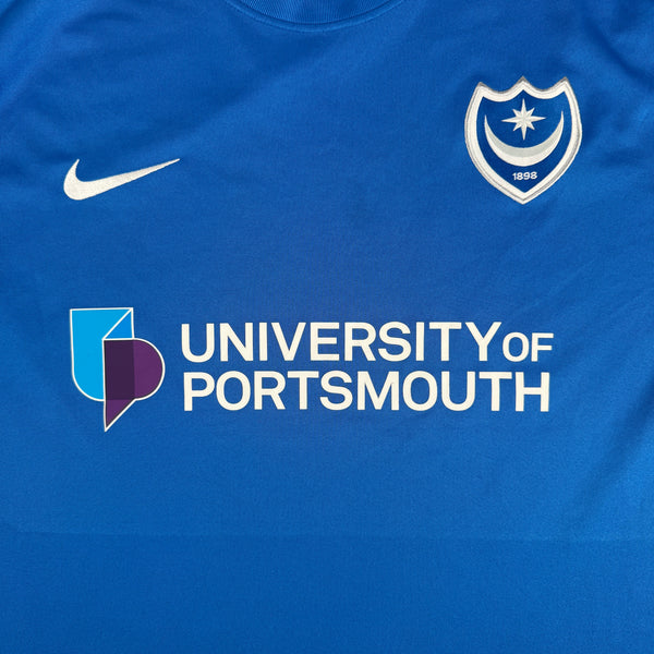 Portsmouth 2021/2022 Home Football Shirt 3XL