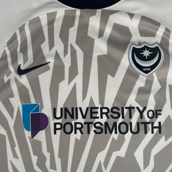Portsmouth 2023/2024 Away Football Shirt 3XL