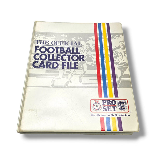 Pro Set 1990/91 English Football Card Collection (98.5% Complete)