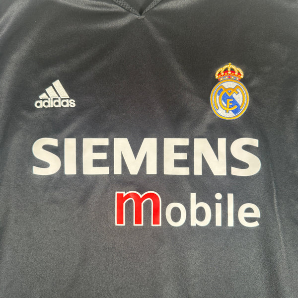 Real Madrid 2004/2005 Away Football Shirt 2XL