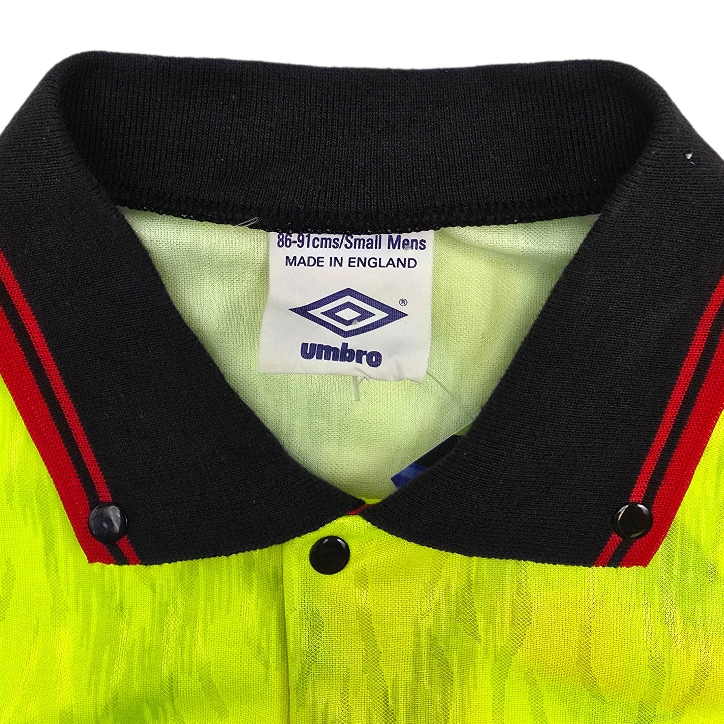1989/91 Sheffield United Away Football Shirt (S) Umbro
