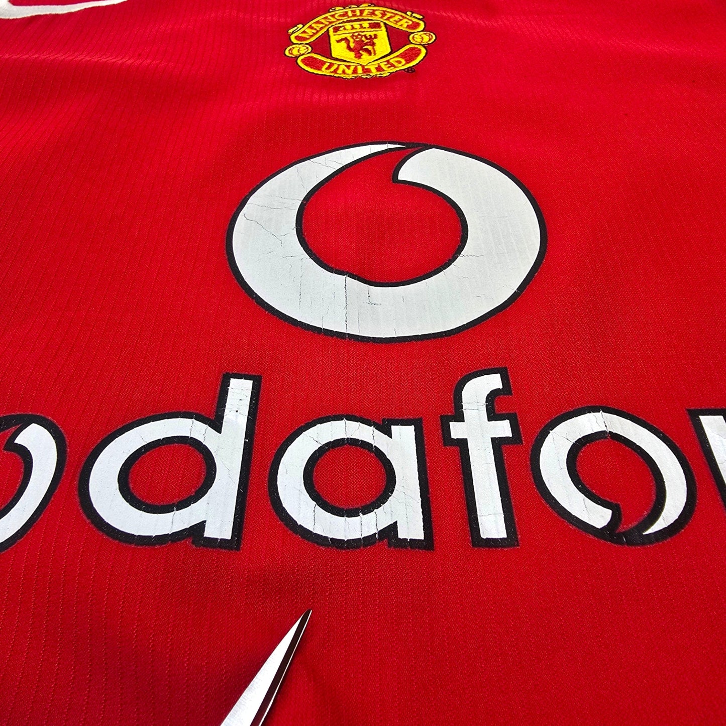 2004/06 Manchester United Home Football Shirt (L) Nike