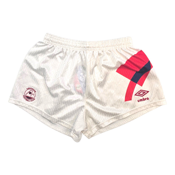 1989/90 Aberdeen Football Shorts (Y) Umbro | Away