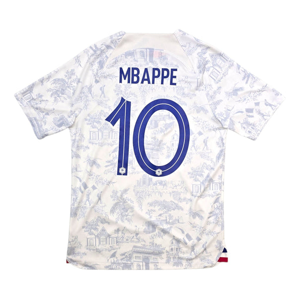 2022/23 France Away Football Shirt (M) Nike #10 Mbappe