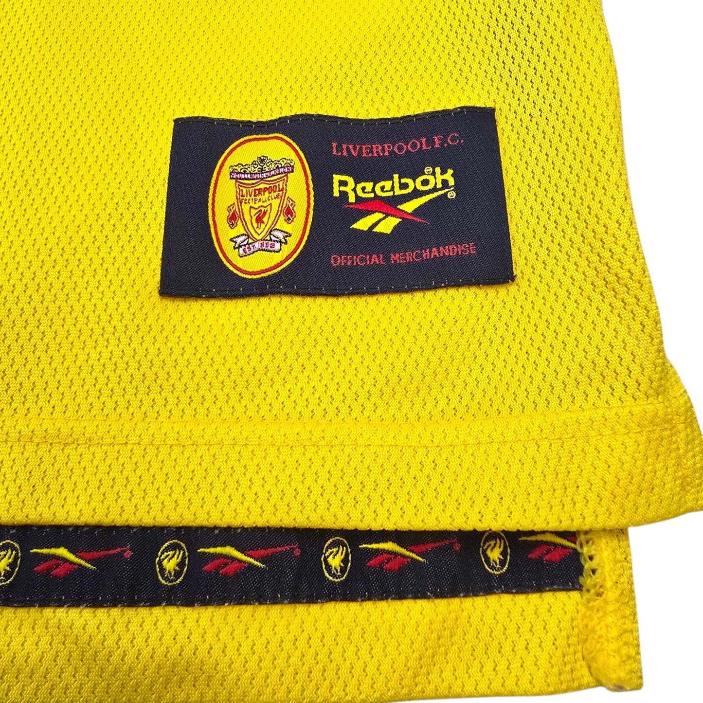 1997/99 Liverpool Away Football Shirt (L) Reebok