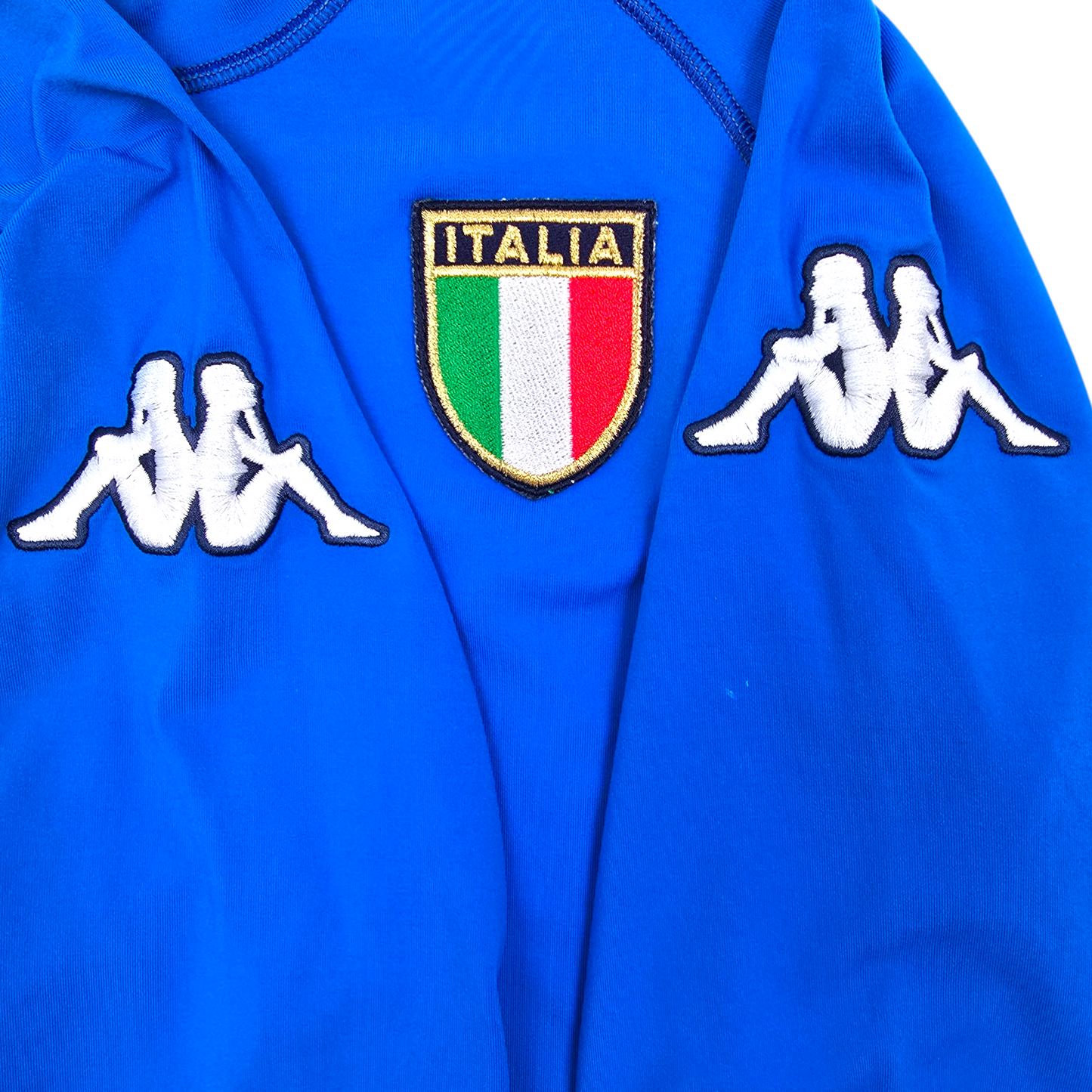 2002/03 Italy Home Football Shirt (L) Kappa #5 Cannavaro
