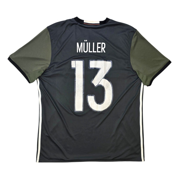 2016/17 Germany Away Football Shirt (XL) Adidas #13 Muller (Reversable)