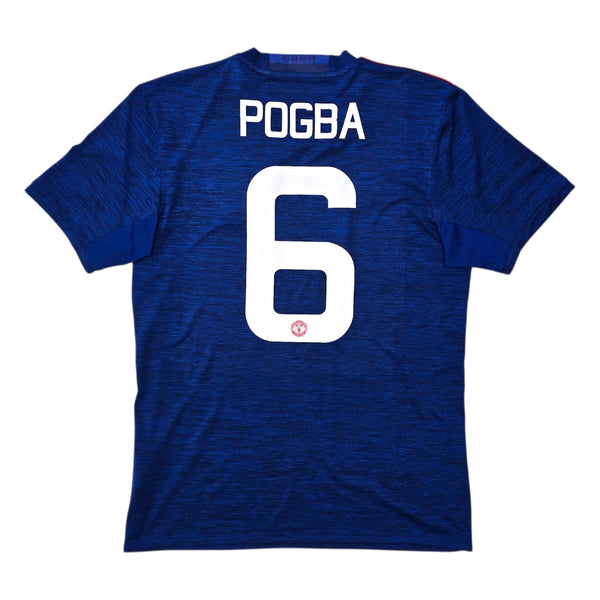 2016/17 Manchester United Away Football Shirt (S) Adidas #6 Pogba