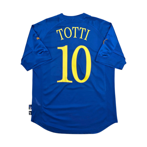 2004/06 Italy Home Football Shirt (XL) Puma #10 Totti