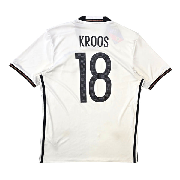 2016/17 Germany Home Football Shirt (M) Adidas #18 Kroos