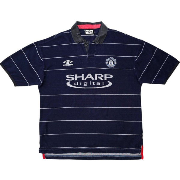 1999/00 Manchester United Away Football Shirt (M) Umbro