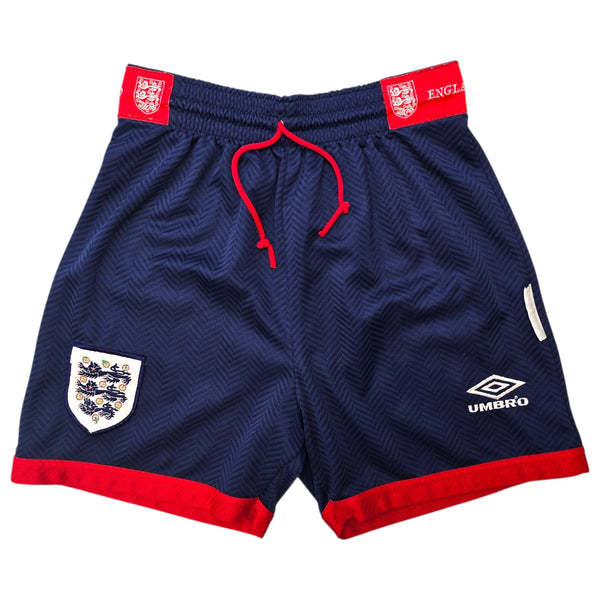 1993/94 England Football Shorts (S) Umbro | Home