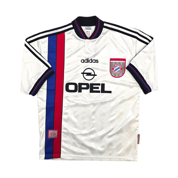 1996/98 Bayern Munich Away Football Shirt (S) Adidas
