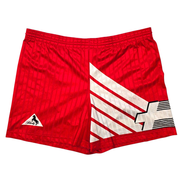 1990/92 Switzerland Football Shorts (XL) Blacky | Home