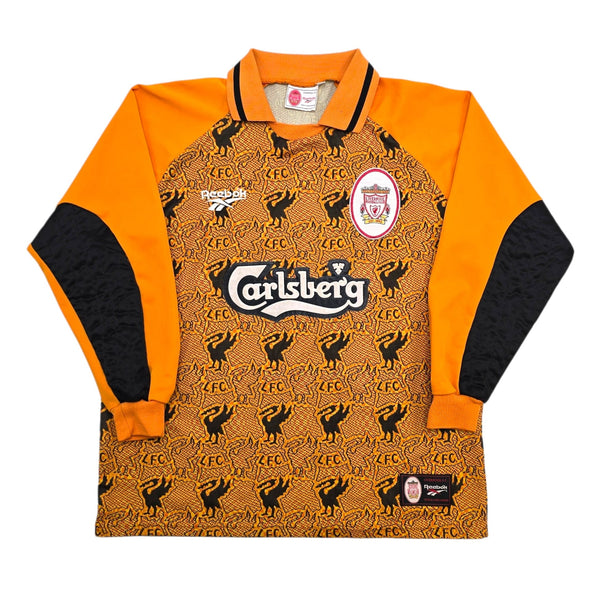 1996/97 Liverpool Goal Keeper Football Shirt (M) Reebok