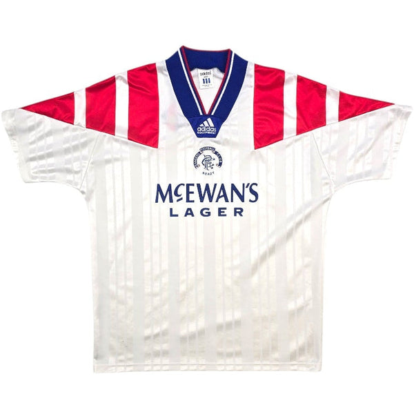 1992/94 Glasgow Rangers Away Football Shirt (M) Adidas