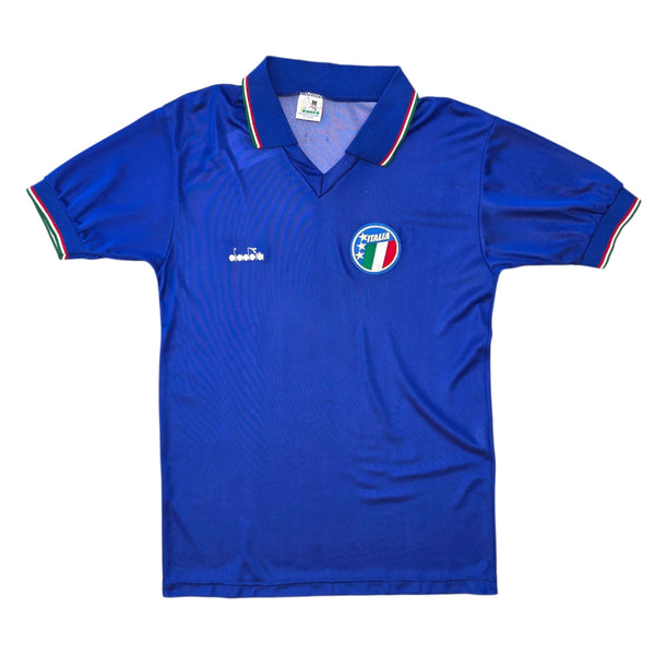 1986/90 Italy Home Football Shirt (M) Diadora