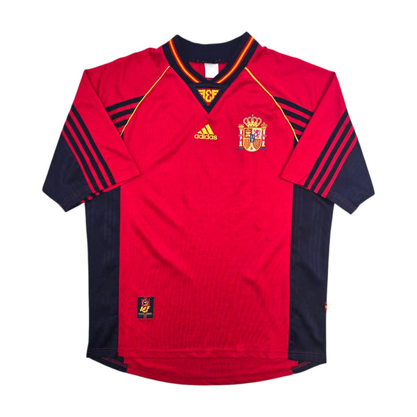 1998/99 Spain Home Football Shirt (L) Adidas