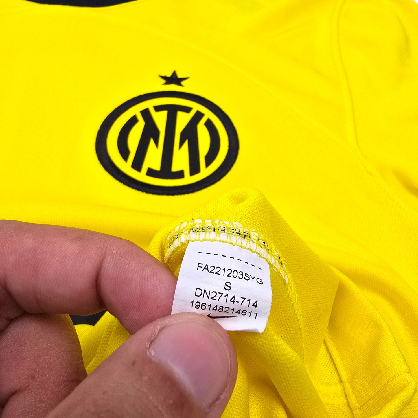 2022/23 Inter Milan Third Football Shirt (S) Nike