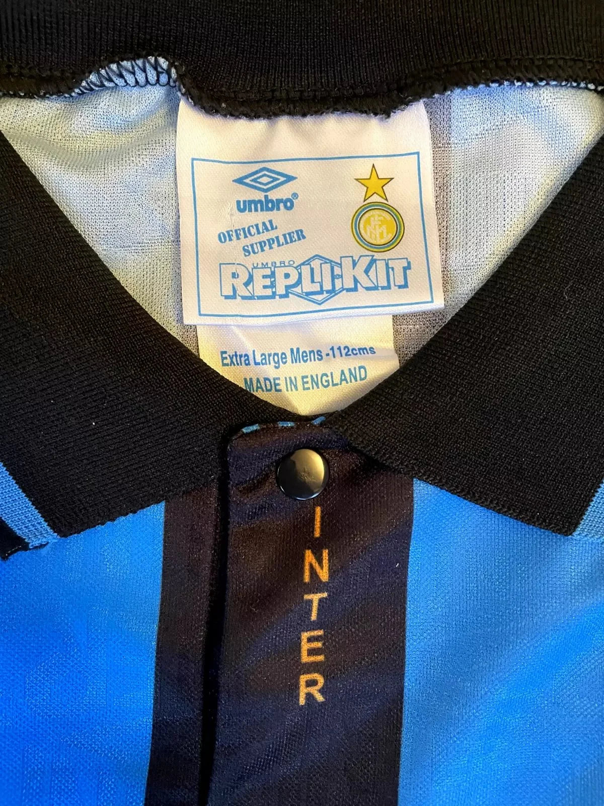 Store Shirt • Inter Milan • 1994 • #9 • Umbro • Home • Size XL