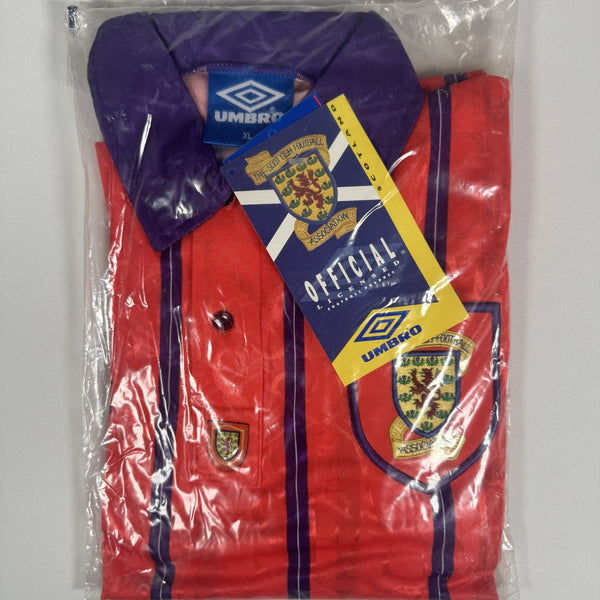 Scotland 1993/1994 Away Football Shirt XL BNWT