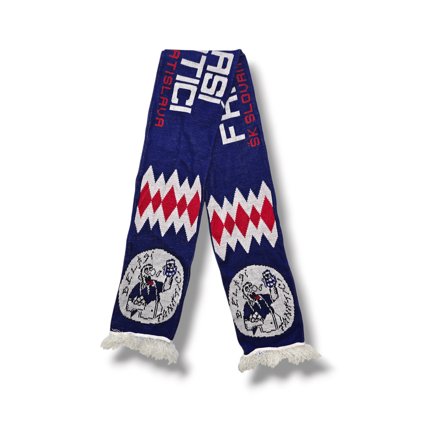 Slovan Bratislava Vintage Football Scarf