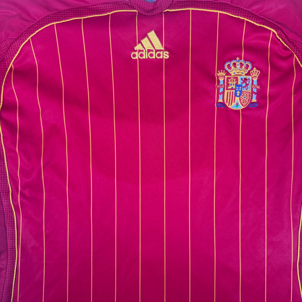 Spain 2006/2007/2008 Home Football Shirt XL