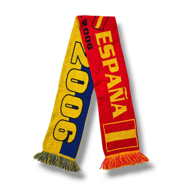 Ukraine Vintage Football Scarf x Spain (2006)