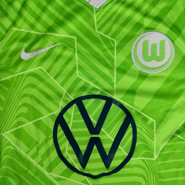 VfL Wolfsburg 2021/2022 Home Football Shirt Small