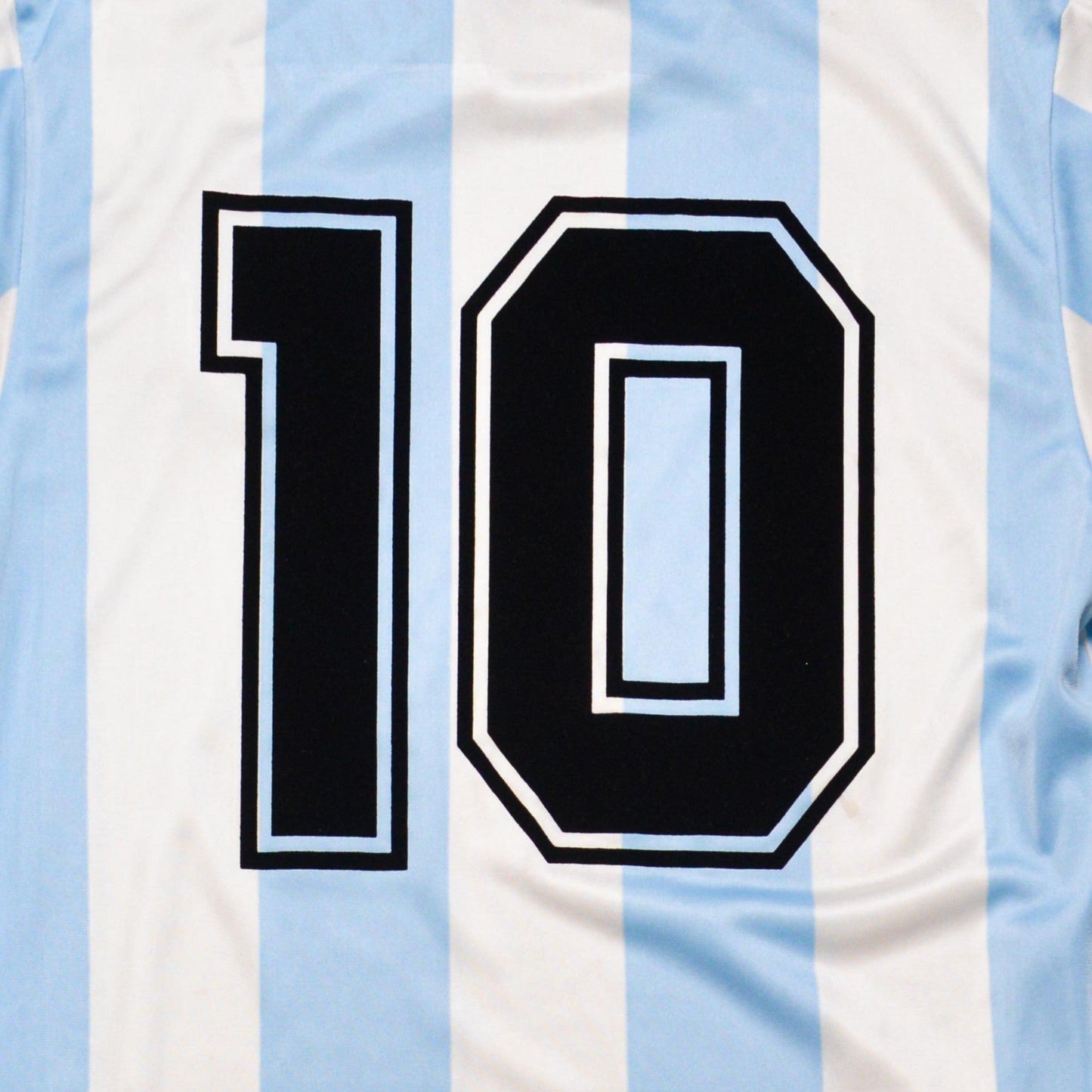 1986 Argentina Home Shirt Le Coq Sportif Maradona (M/L)