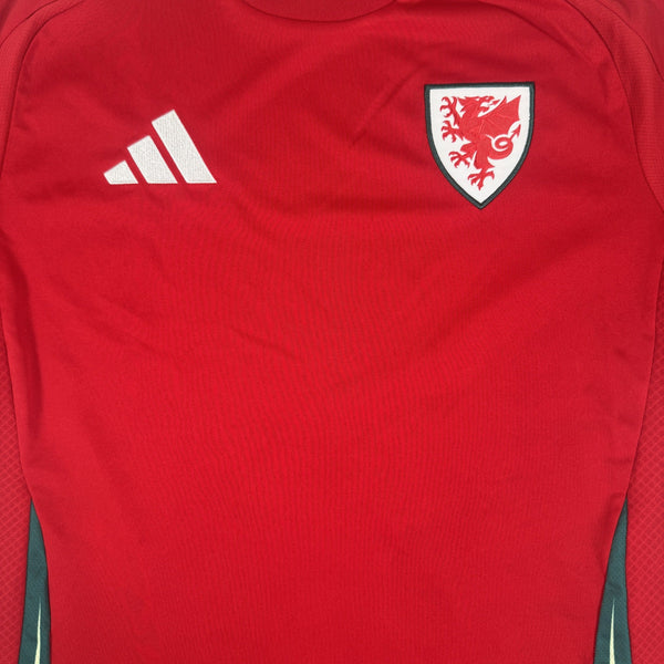 Wales 2024/2025/2026 Home Football Shirt Large