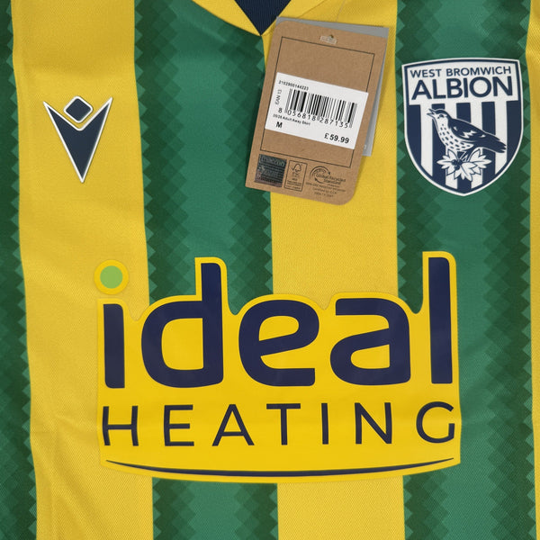 West Bromwich Albion 2025/2026 Away Football Shirt Medium BNWT