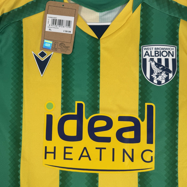 West Bromwich Albion 2025/2026 Away Football Shirt XL BNWT