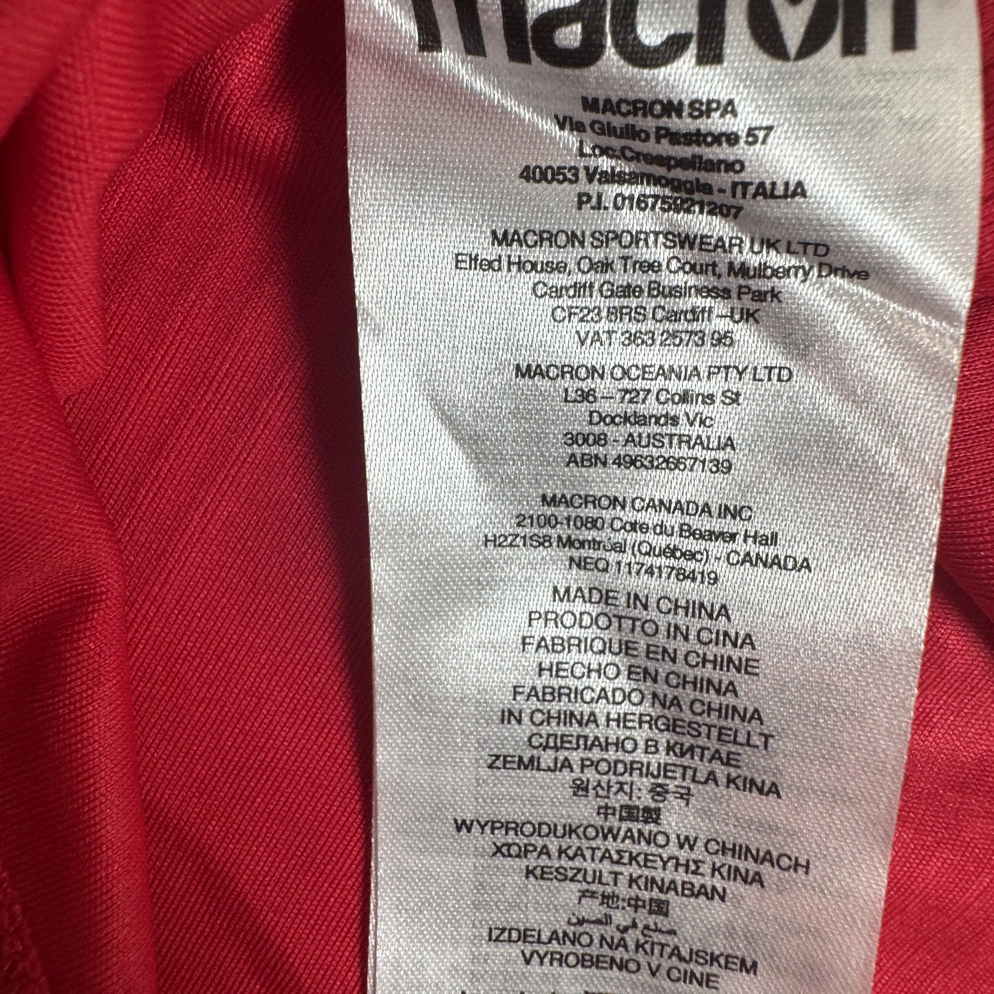 Wrexham 2023/2024 Home Football Shirt XL