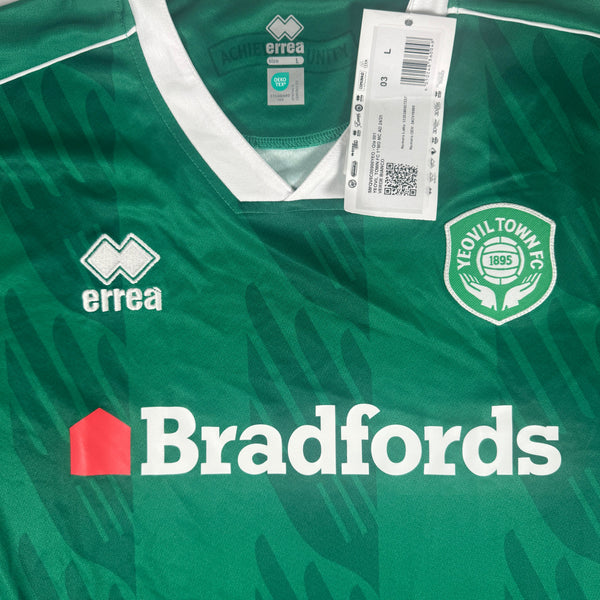Yeovil Town 2024/2025 Home Football Shirt Large BNWT