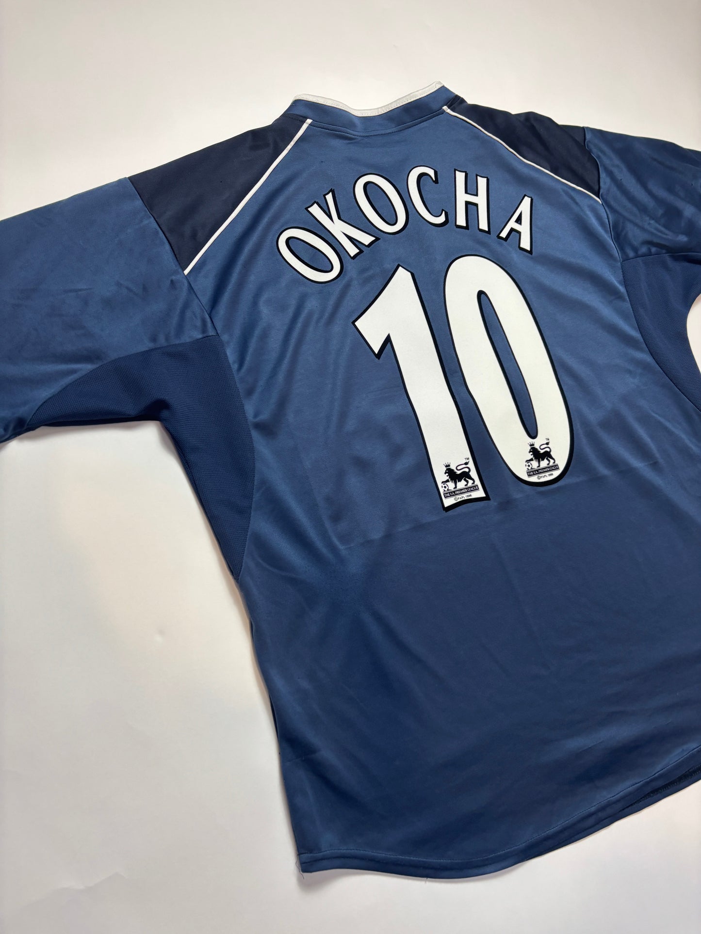 Bolton Wanderers Third Shirt 2002/03 (L) Okocha 10